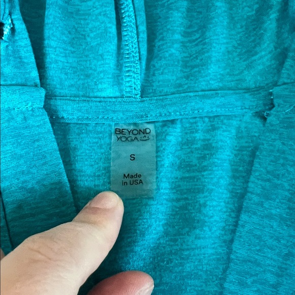 Beyond Yoga Spacedye Featherweight The Splits Hoodie Blue Size Small - Picture 7 of 9